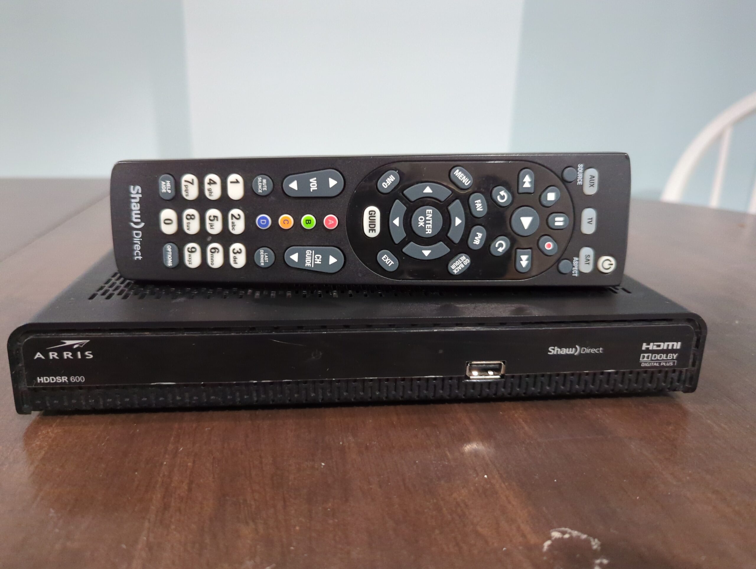 Shaw Satellite Receiver DSR600 Fimi Space